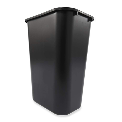 Cos gunoi rectangular 39 L, negru - Rubbermaid