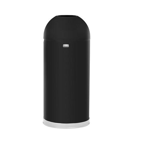 Cos de gunoi Round Top 45 L, negru lucios - Rubbermaid