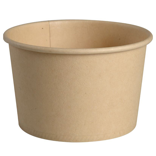 Cupa biodegradabila pentru inghetata-desert 4.6cm, Ø7.9cm, 140 ml - Abena