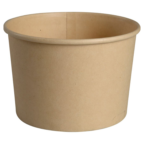Cupa pentru inghetata biodegradabila 6cm, Ø9cm, 250 ml - Abena