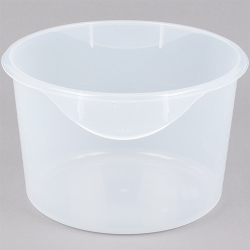 Cutie depozitare alimente rotunda 11.4 L, transparenta - Rubbermaid 