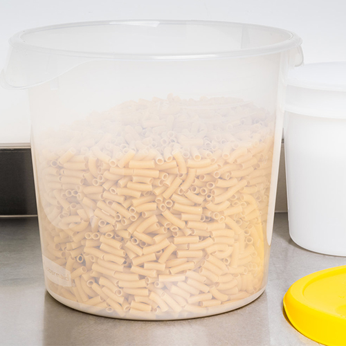 Cutie depozitare alimente rotunda 17 L, transparenta - Rubbermaid 