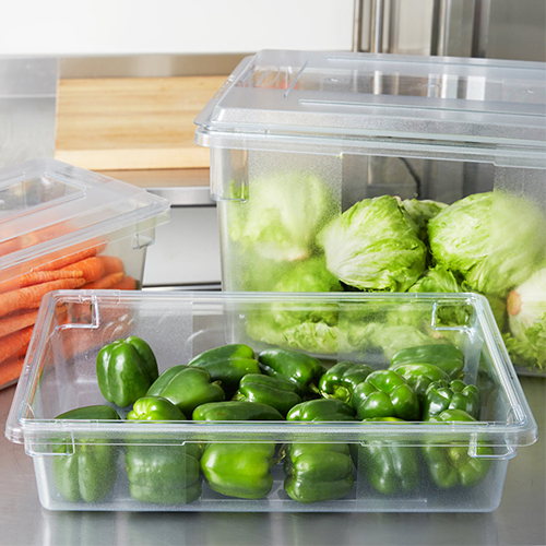 Cutie depozitare alimente 32.2 L, transparenta - Rubbermaid 