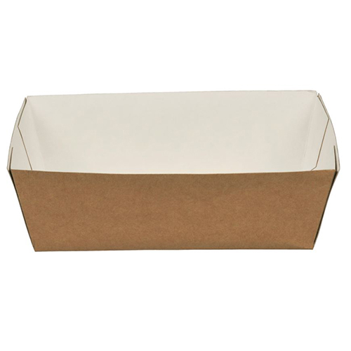 Cutie take away kraft biodegradabilla 12 x 6 x 3.7 cm - Abena
