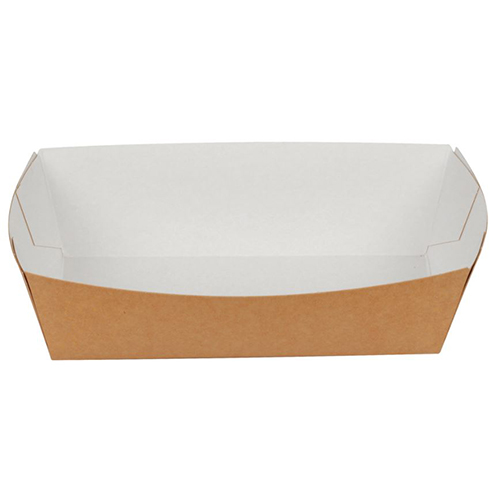 Cutie take away kraft biodegradabilla 15.2 x 8.2 x 4.3cm - Abena