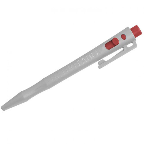 Detectable HD Cryo - Pix metal detectabil cu clips, pasta temperaturi joase, albastru - Detectamet alb 