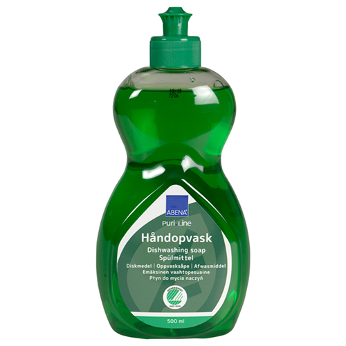 Detergent de vase manual Puri-Line flacon 500 ml - Abena