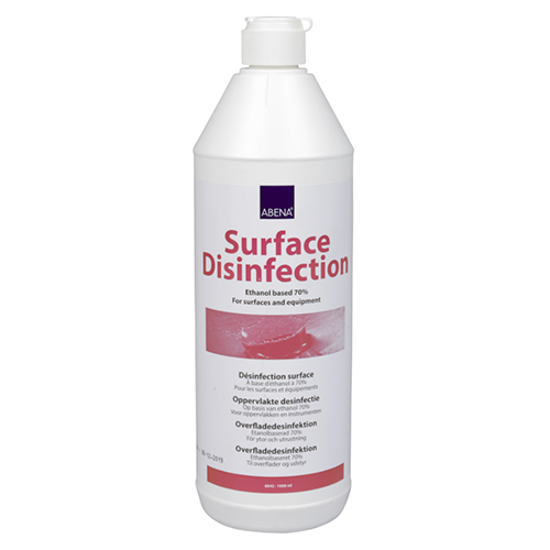 Dezinfectant de suprafete 70% alcool, flacon 1L - Abena