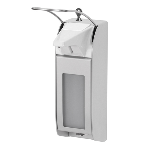 Dispenser sapun lichid / dezinfectant Ingo-Man ELSV cu levier lung, 500 ml, aluminiu - OpHardt