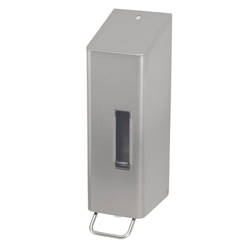 Dispenser sapun lichid / dezinfectant SanTRAL cu levier, 1200 ml, inox - OpHardt