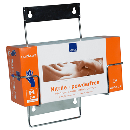 Dispenser pentru 1 cutie manusi de unica folosinta, inox - Abena