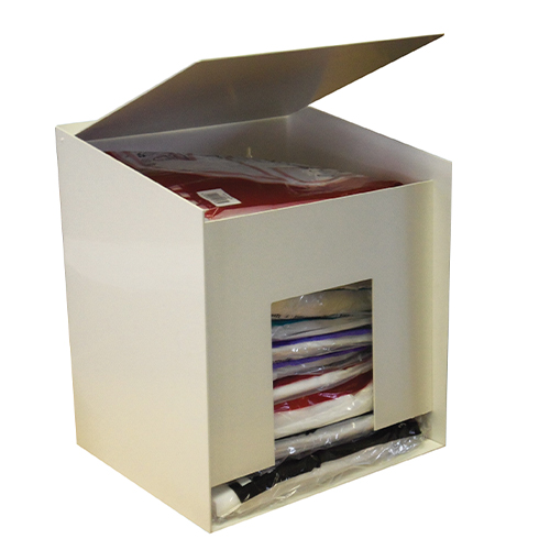 Dispenser pentru halate vizitator si combinezoane - Polyco