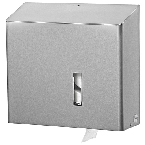 Dispenser hartie igienica rola maxi jumbo SanTRAL RHU 31 E AFP, inox - OpHardt