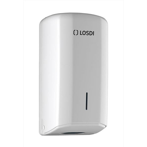 Dispenser prosoape de maini pliate in Z, alb - Losdi