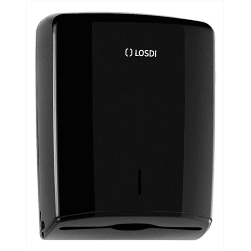 Dispenser prosoape de maini pliate, ABS, alb - Losdi negru 