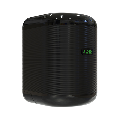 Dispenser prosoape maini rola cu derulare centrala ABS, alb - Losdi negru 