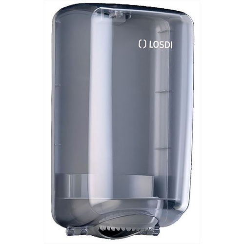 Dispenser prosoape de maini rola mini cu derulare centrala ABS, alb - Losdi tansparent 