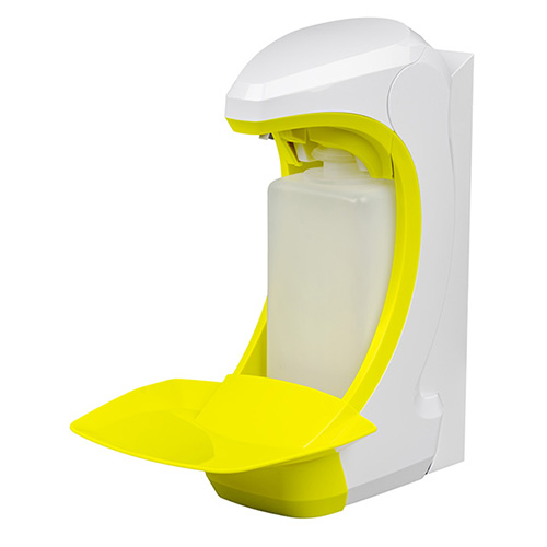 Dispenser RX 5 T WM cu tavita 500 ml, plastic - Ophardt galben 