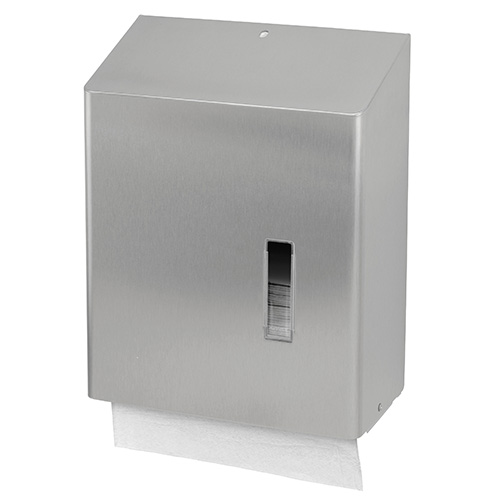 Dispenser SanTRAL Classic HSU 31 E AF prosoape maini pliate, inox - OpHardt