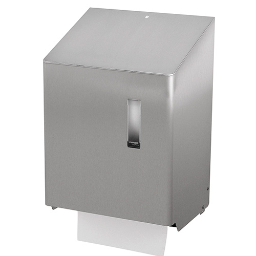 Dispenser SanTRAL HAU 1 E AFP prosoape maini rola autocut, cu senzor, inox gri - OpHardt