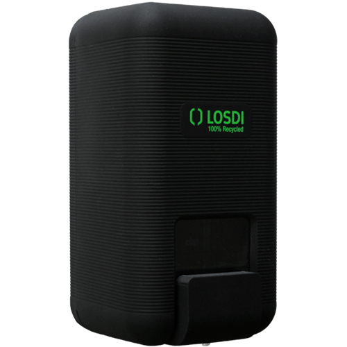 Dispenser sapun lichid / dezinfectant ABS 1000 ml, negru mat - Losdi