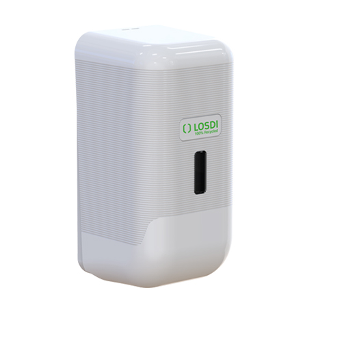 Dispenser sapun lichid cu rezerva 900 - 1100 ml, alb - Losdi
