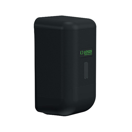 Dispenser sapun lichid 1100 ml, alb - Losdi negru mat 