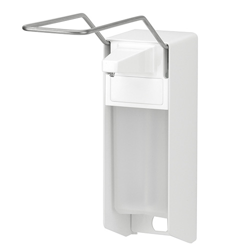 Dispenser sapun lichid / dezinfectant ingo-man ELSX 26 P/25 cu levier lung, 500 ml, aluminiu - OpHardt