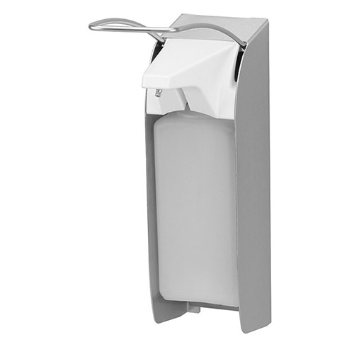 Dispenser sapun lichid / dezinfectant ingo-food TLS E/24 cu levier, 1000 ml, inox - OpHardt