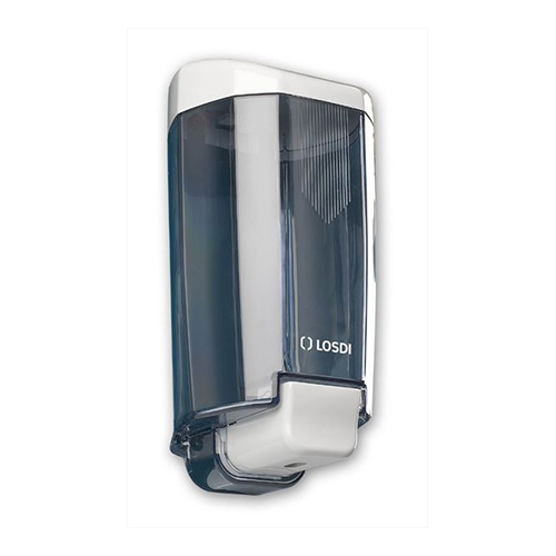 Dispenser sapun lichid / dezinfectant, reincarcabil, 1000 ml, transparent - Losdi