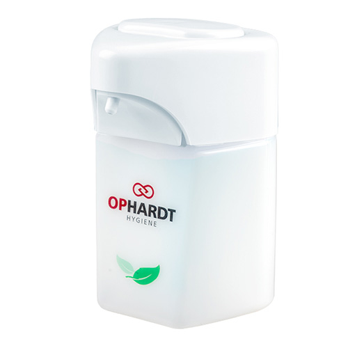 Dispenser sapun lichid KP 250 Bio, 250 ml, plastic - OpHardt alb 