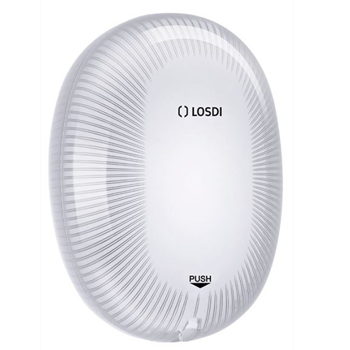 Dispenser sapun lichid / dezinfectant reincarcabil, 850 ml, alb - Losdi