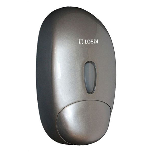 Dispenser sapun spuma 750 ml, alb - Losdi argintiu 