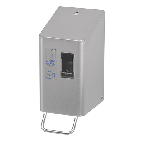 Dispenser spray curatare colaci WC 250 ml TSU 2-2 P/D, inox - OpHardt gri 