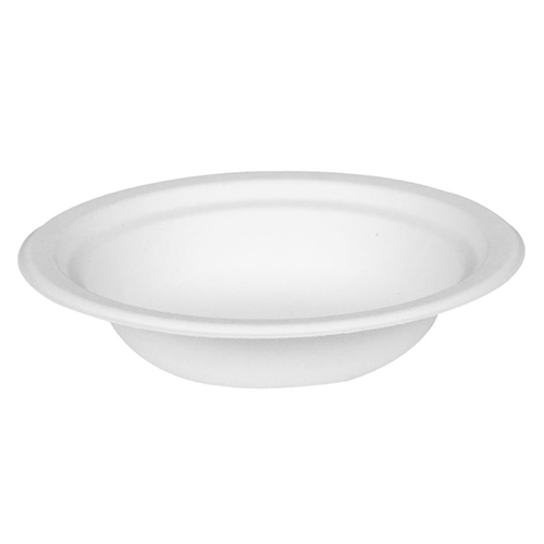 Farfurie biodegradabila din trestie de zahar 3.8cm, Ø18cm, 400 ml - Abena