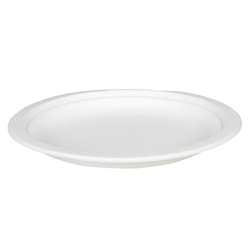 Farfurie biodegradabila din trestie de zahar, Ø18cm - Abena