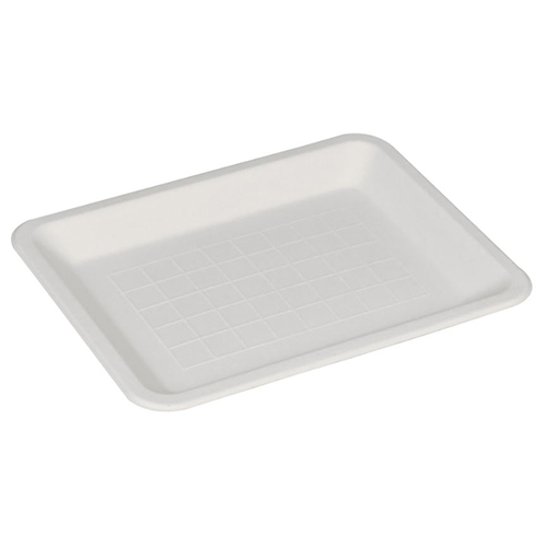 Farfurie biodegradabila din trestie de zahar, rectangulara - Abena