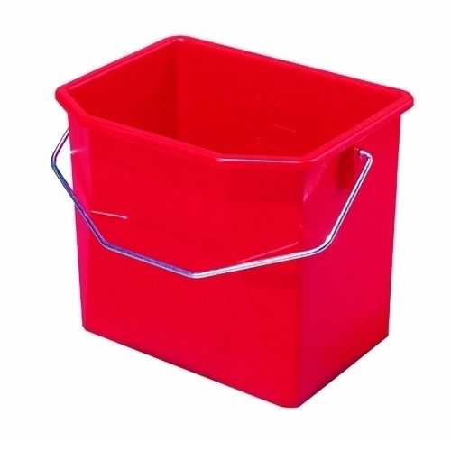 Galeata 8 L, antracit - Vermop rosu 