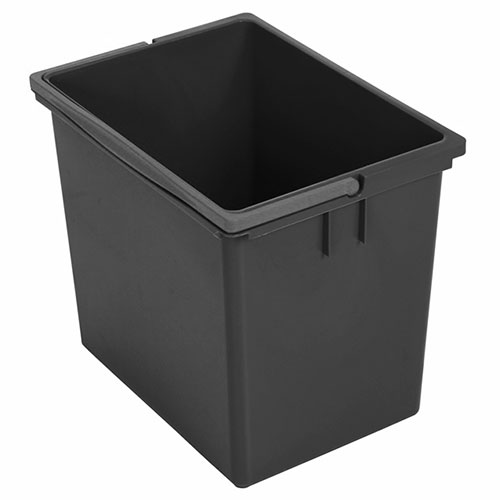 Galeata rectangulara 17 L, antracit - Vermop
