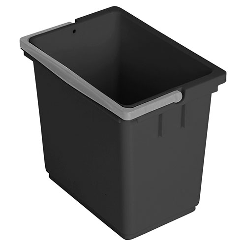 Galeata rectangulara 6 L, antracit - Vermop