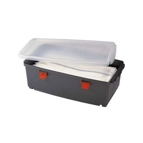 Galeata Moboxx cu clips, antracit/rosie - Vermop