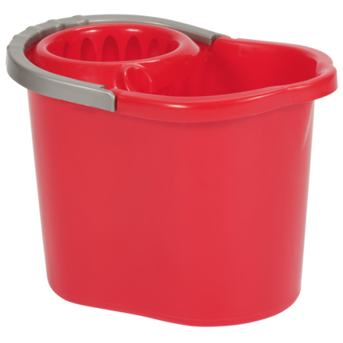 Galeata cu storcator 12 L rosu 