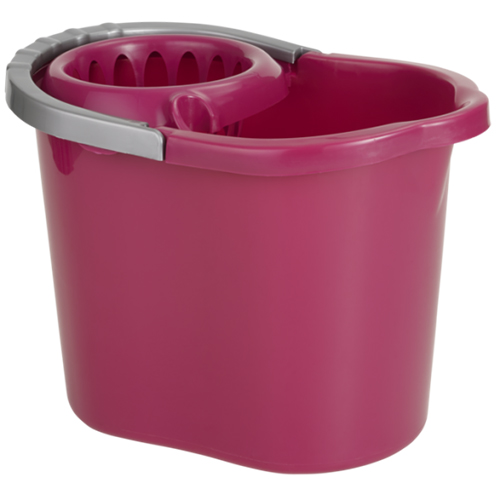 Galeata cu storcator 12 L violet 