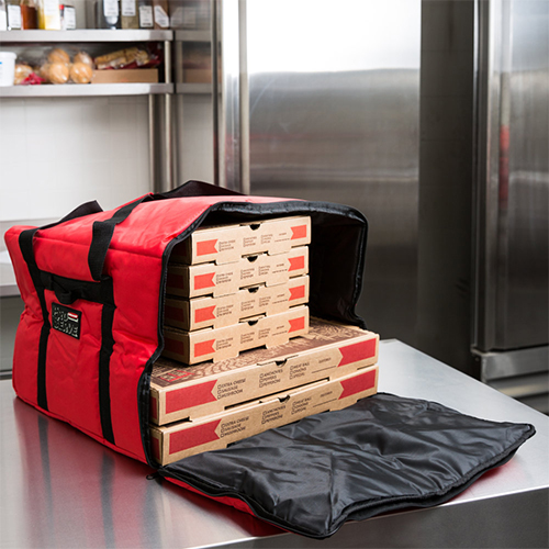 Geanta termoizolanta transport alimente mare, rosie - Rubbermaid 