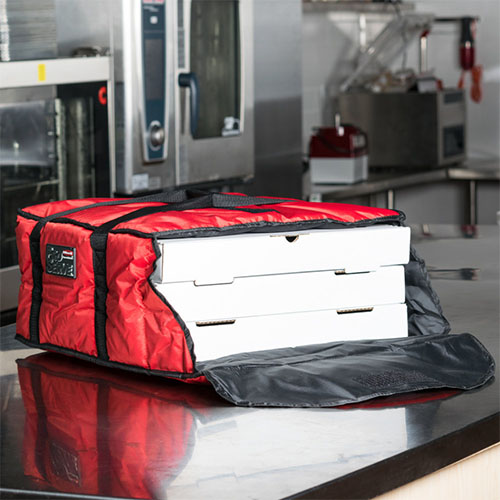 Geanta termoizolanta transport alimente medie, rosie - Rubbermaid 