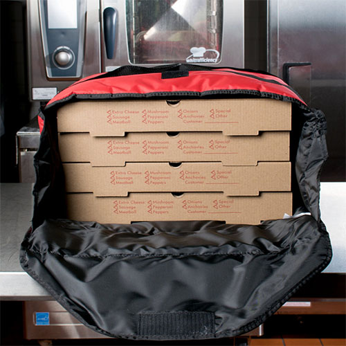 Geanta termoizolanta transport alimente medie, rosie - Rubbermaid 