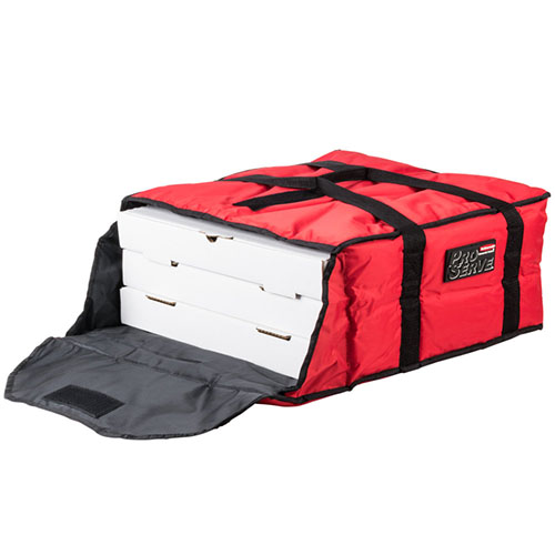 Geanta termoizolanta transport alimente medie, rosie - Rubbermaid 