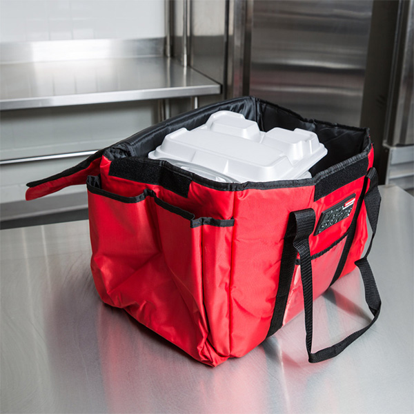 Geanta termoizolanta transport alimente, rosie - Rubbermaid 