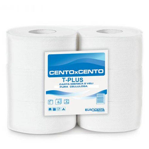 Rola hartie igienica Maxi Jumbo T-Plus - Eurocarta