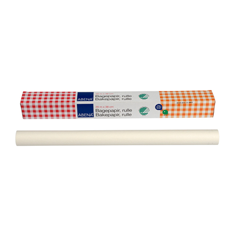 Hartie pentru copt 38x20 m, alba - Abena